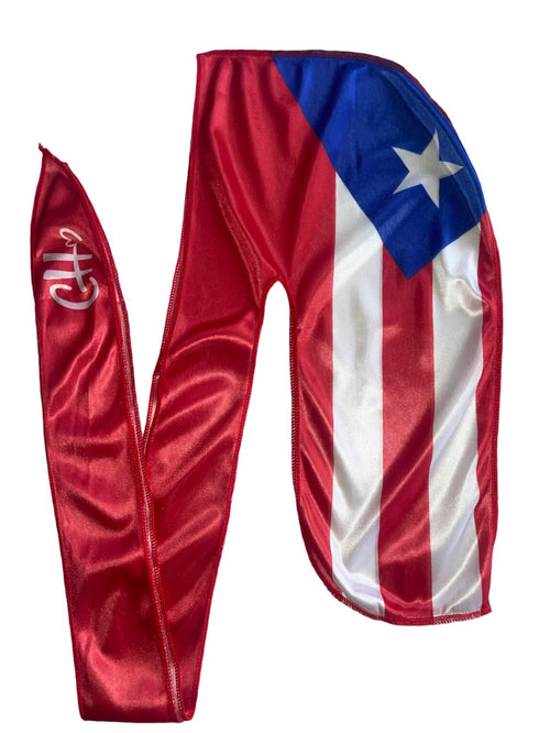 Puerto Rico Flag Durag Durag Puerto Rico