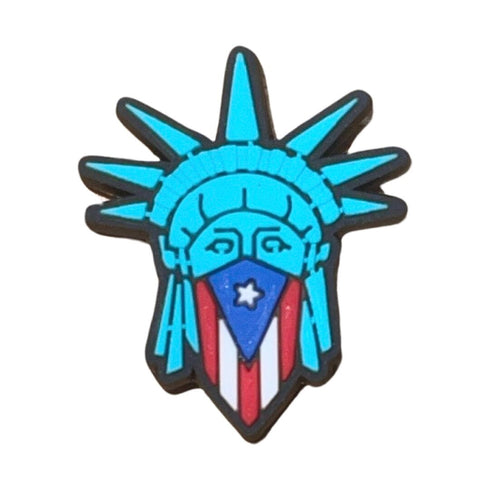 Puerto Rico Statue Of Liberty Shoe Charm Shoe Charm Puerto Rico
