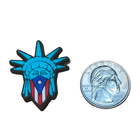 Puerto Rico Statue Of Liberty Shoe Charm Shoe Charm Puerto Rico