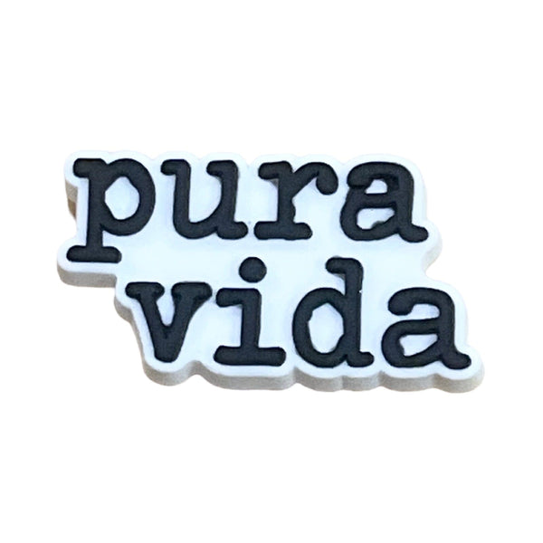 Pura Vida Shoe Charm Shoe Charm Costa Rica