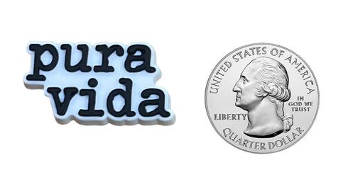 Pura Vida Shoe Charm Shoe Charm Costa Rica