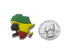 Rasta Afro Woman - Africa Map Shoe Charm Shoe Charm Rasta
