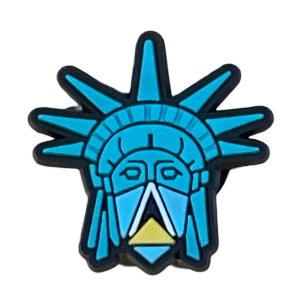 Saint Lucia Statue of Liberty Shoe Charm Shoe Charm Saint Lucia