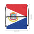 Sint Maarten Drawstring Zipper Bag Backpacks Sint Maarten