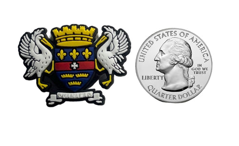 St. Barthelemy Flag Shoe Charm Shoe Charm Saint Barthelemy