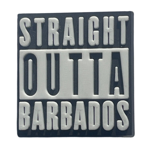 Straight Outta Barbados Shoe Charm Shoe Charm Barbados