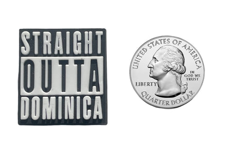 Straight Outta Dominica Shoe Charm Shoe Charm Dominica