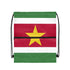 Suriname Drawstring Zipper Bag Backpacks Suriname