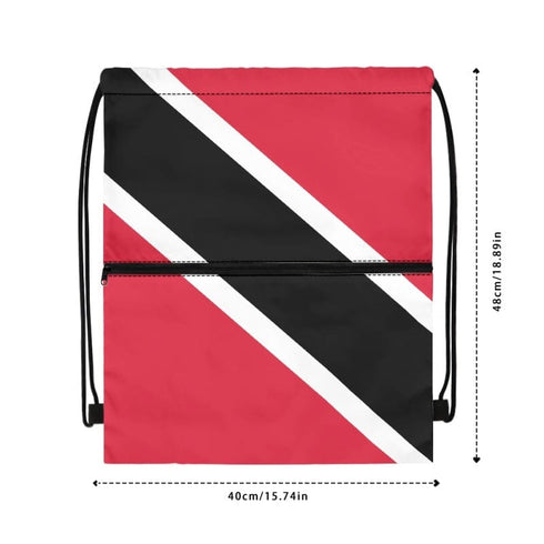 Trinidad Drawstring Zipper Bag Backpacks Trinidad