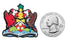 Trinidad & Tobago Coat of Arms Shoe Charm Shoe Charm Trinidad
