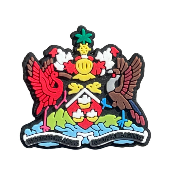 Trinidad & Tobago Coat of Arms Shoe Charm Shoe Charm Trinidad