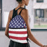 United States Drawstring Zipper Bag Backpacks United States