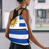 Uruguay Drawstring Zipper Bag Backpacks Uruguay