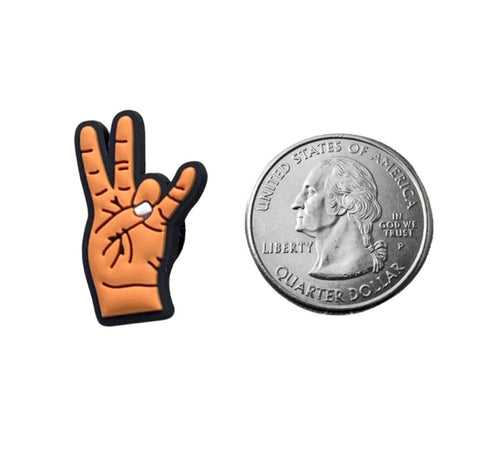 US Virgin Islands Hand Sign Shoe Charm Shoe Charm Virgin Islands