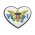 US Virgin Islands Heart Shoe Charm Shoe Charm Virgin Islands
