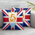 Anguilla Flag Throw Pillow - CaribeHeart Anguilla