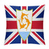 Anguilla Flag Throw Pillow - CaribeHeart Anguilla