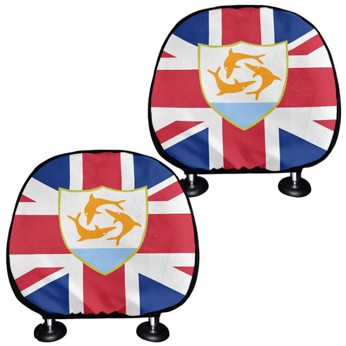 Anguilla Headrest Cover - CaribeHeart Anguilla