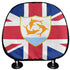 Anguilla Headrest Cover - CaribeHeart Anguilla