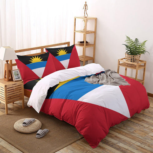 Antigua and Barbuda Duvet Set - CaribeHeart Antigua