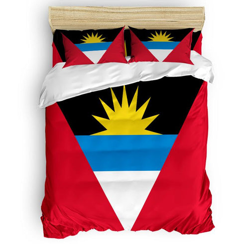 Antigua and Barbuda Duvet Set - CaribeHeart Antigua