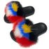 Antigua & Barbuda Fluffy Slipper - CaribeHeart Antigua