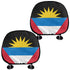 Antigua Headrest Cover - CaribeHeart Antigua