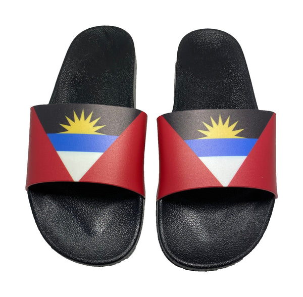 Antigua & Barbuda Slide Sandals - CaribeHeart Antigua
