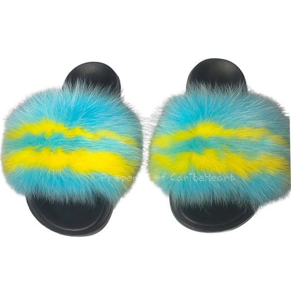 Aruba Fluffy Slipper - CaribeHeart Aruba