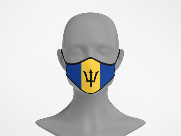 Barbados Face Covering - CaribeHeart Barbados