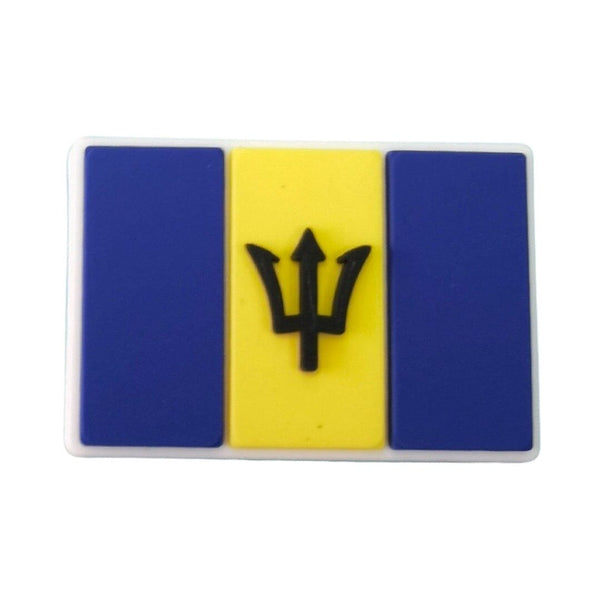 Barbados Flag Shoe Charm Shoe Charm Barbados