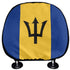 Barbados Headrest Cover - CaribeHeart Barbados