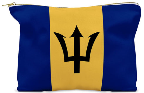 Barbados Make-Up Cosmetic Pouch - CaribeHeart Barbados