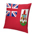 Bermuda Flag Throw Pillow - CaribeHeart Bermuda