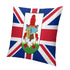 Bermuda Flag Throw Pillow - CaribeHeart Bermuda