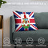 Bermuda Flag Throw Pillow - CaribeHeart Bermuda