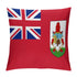 Bermuda Flag Throw Pillow - CaribeHeart Bermuda