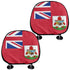 Bermuda Headrest Cover - CaribeHeart Bermuda