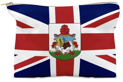 Bermuda Make-Up Cosmetic Pouch - CaribeHeart Bermuda