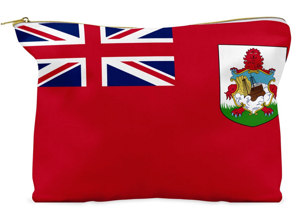 Bermuda Make-Up Cosmetic Pouch - CaribeHeart Bermuda