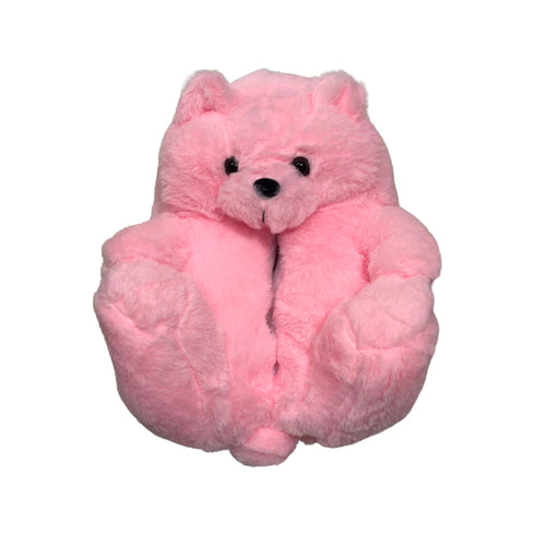 Blush Teddy Slippers - CaribeHeart Teddy