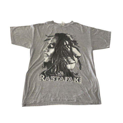 Bob Marley - Rastafari Tee - Men's Sz XXL - CaribeHeart Vintage