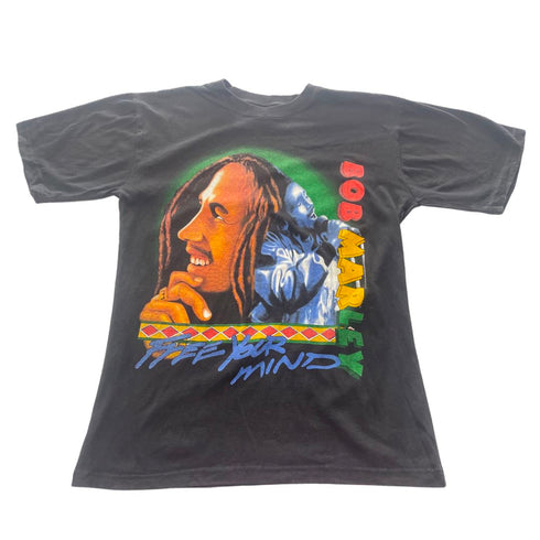 Bob Marley Tee - Men's Sz S - CaribeHeart Vintage