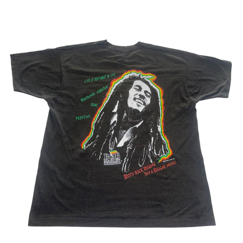 Bob Marley Tee - Men's Sz XL - CaribeHeart Vintage