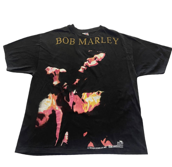 Bob Marley Tee - Women's Sz XL - CaribeHeart Vintage