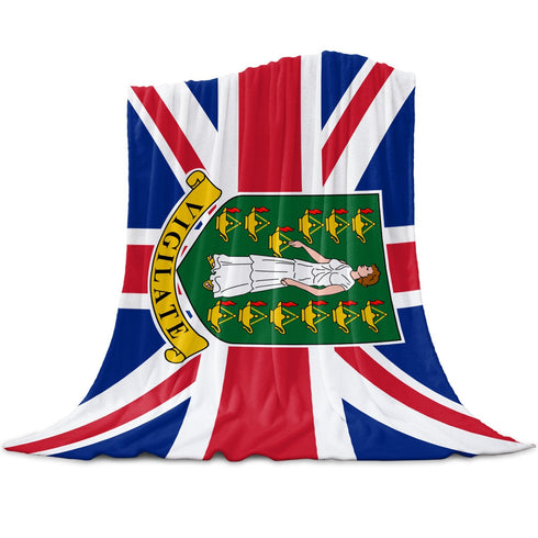 British Virgin Islands Blanket - CaribeHeart British Virgin Islands