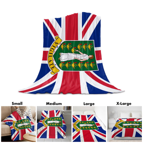 British Virgin Islands Blanket - CaribeHeart British Virgin Islands