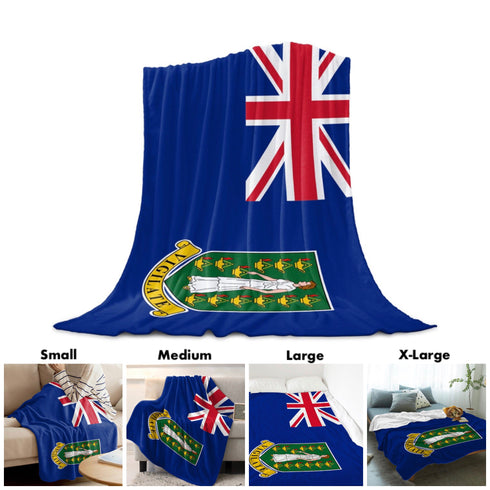British Virgin Islands Blanket - CaribeHeart British Virgin Islands