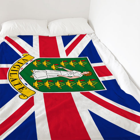 British Virgin Islands Blanket - CaribeHeart British Virgin Islands
