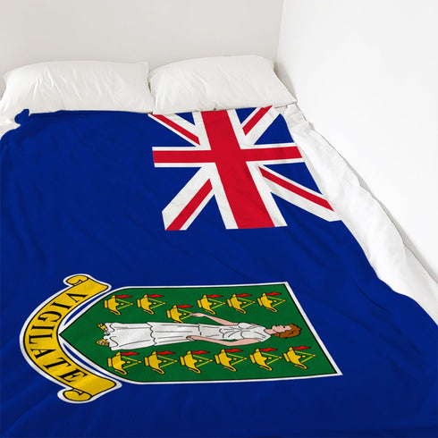 British Virgin Islands Blanket - CaribeHeart British Virgin Islands
